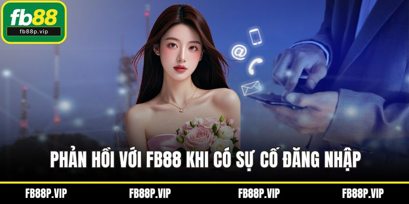 Phản hồi với FB88 khi có sự cố đăng nhập